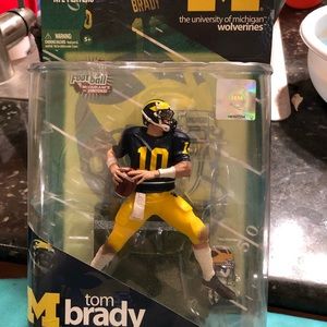 Michigan Tom Brady action figure